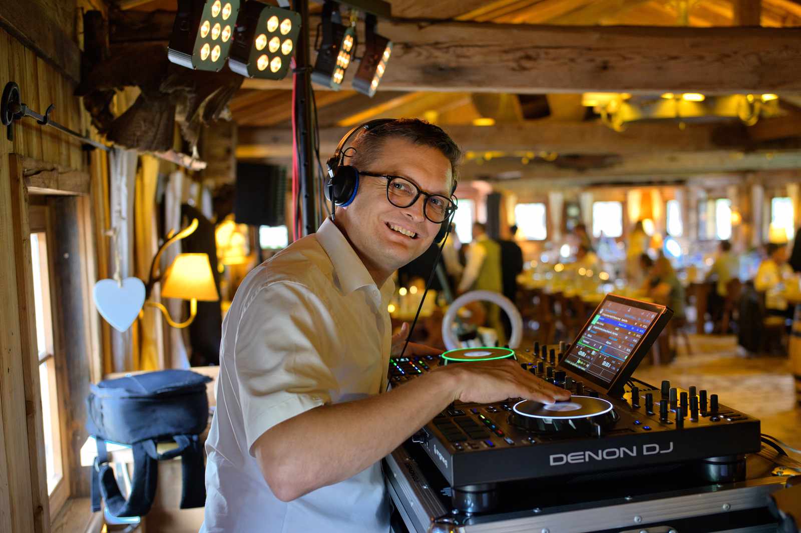 DJ Tobias auf einer Hochzeit in Rhein-Main